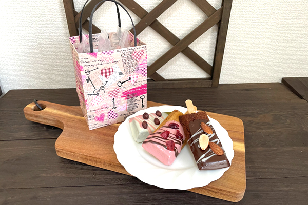 バレンタインフィナンシェバー